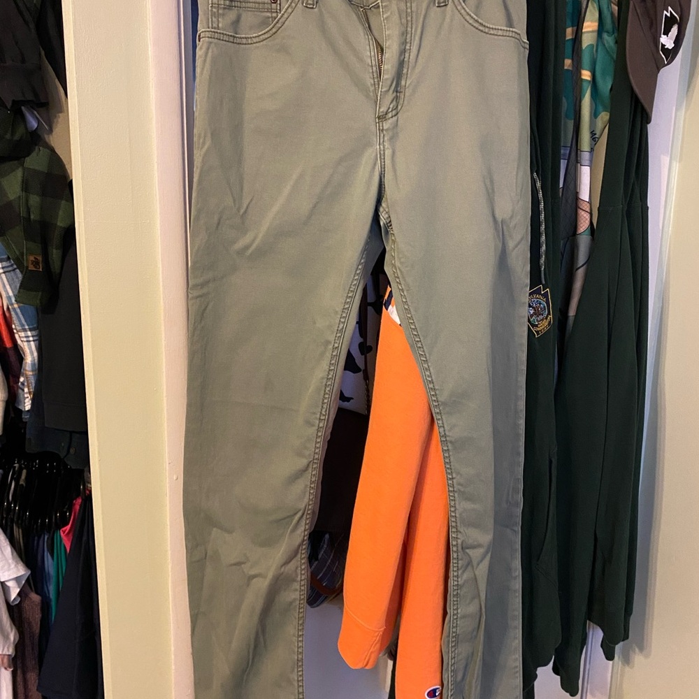 Green Wrangler Authentic’s Jeans